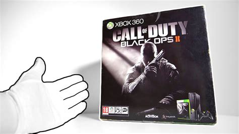 Xbox 360 Black Ops 2 Console Unboxing Care Package Edition Youtube