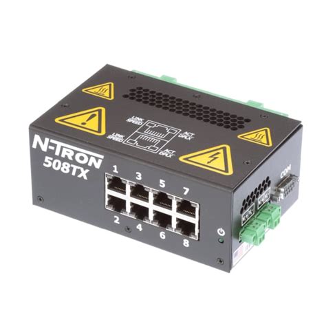 Red Lion Controls 508tx Ethernet Switch 8 Port Unmanaged 10 To