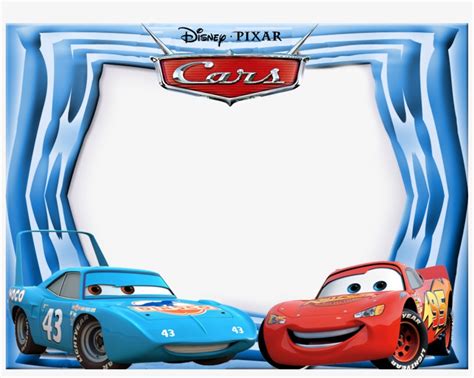 Cars Disney Cars Invitation Template Transparent Png 1600x1200