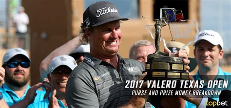 2017 Valero Texas Open Purse And Prize Money Breakdown