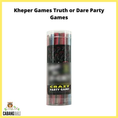 Jual Kheper Games Truth Or Dare Party Games Shopee Indonesia