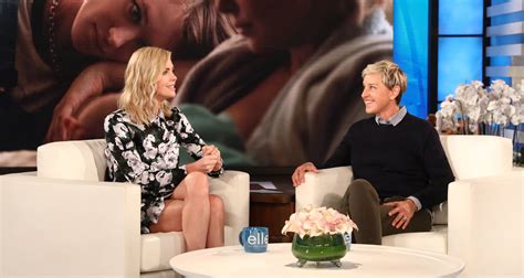 Charlize Theron Tells Ellen The One Snack She Ate Everywhere To