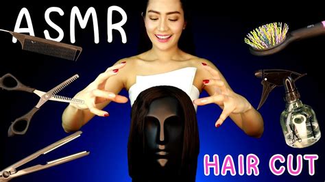 ️asmr Haircut Roleplay Binaural Scissors Comb Head Massage Asmr ไทย ตัดผม หนีบผม 3มิติ Youtube
