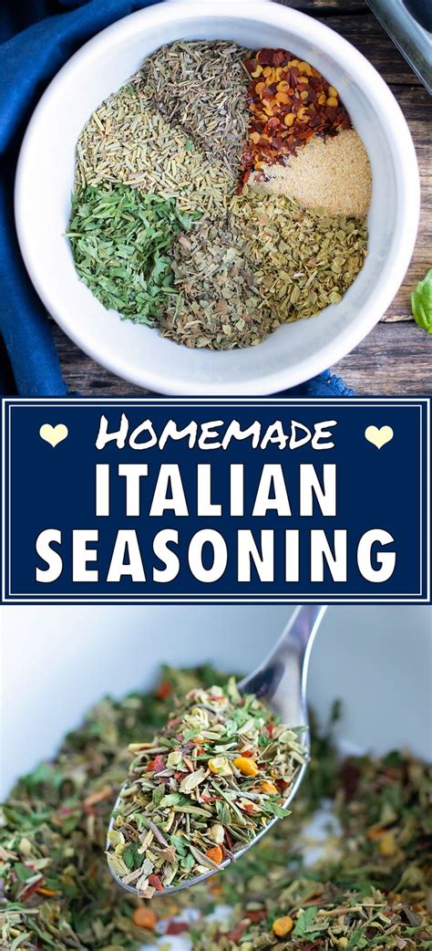 Homemade Italian Seasoning Easy To Make Recipe Homemade Italian Seasoning Homemade Italian