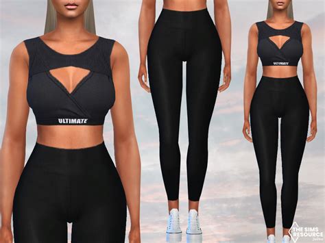 The Sims Resource Ultimate Full Body Fitness Outfit