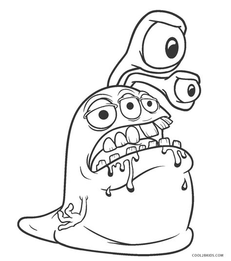 Free Printable Monster Coloring Pages For Kids