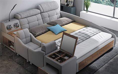 Sheffield Modular Modern Multifunctional Smart Bed All In One Modern