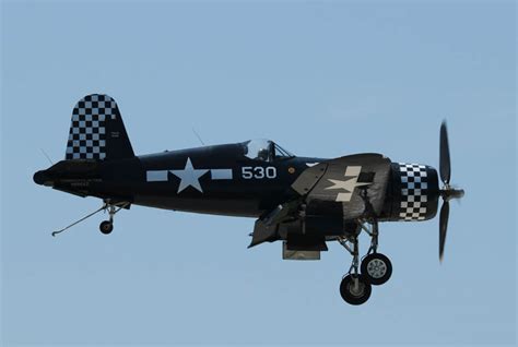 F4U Corsair With Landing Gear Down WW2 Images