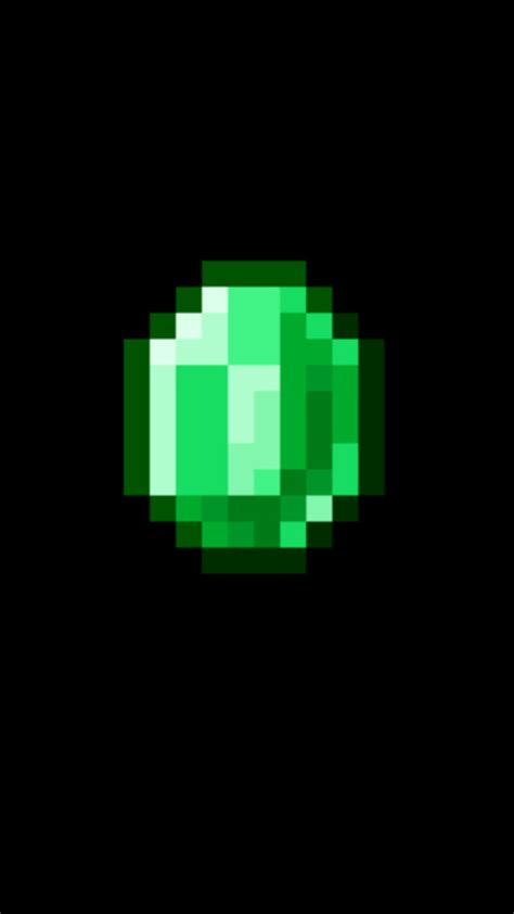 Minecraft Emerald Bright Hd Phone Wallpaper Pxfuel