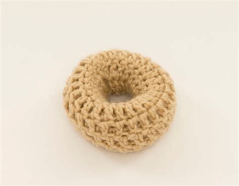 Blonde Sock Bun Maker Crocheted Donut Bun Maker Handmade Etsy