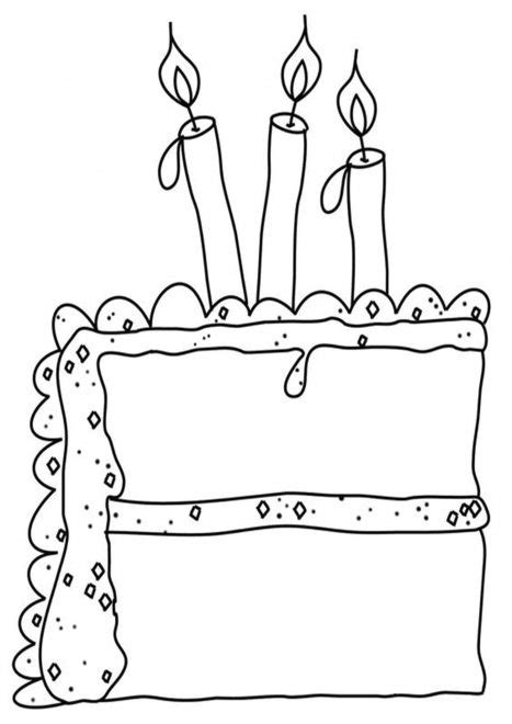 Free And Easy To Print Cake Coloring Pages Tulamama