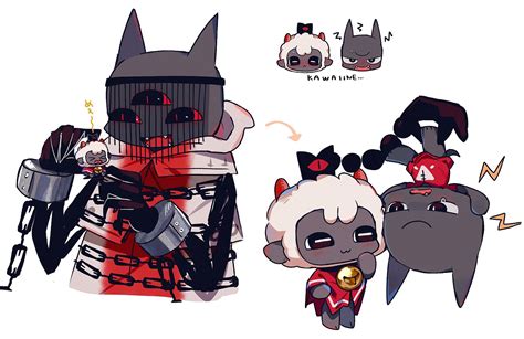 The Lamb Red Crown And Baal Cult Of The Lamb Drawn By Inudogsaikou