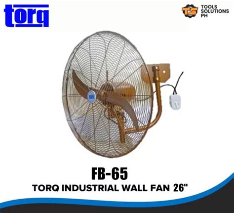 Torq Industrial Wall Fan 20 Lazada Ph