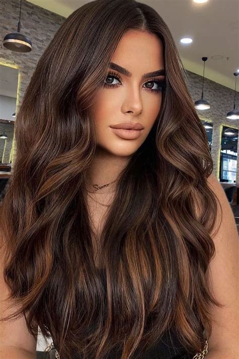 Hair Color For Brown Skin Brown Hair Inspo Long Hair Color Hair Color And Cut Hair Inspo