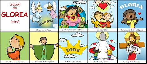 Pin De Miguel Angel En Catequesis Para Niños Oracion Gloria Biblia