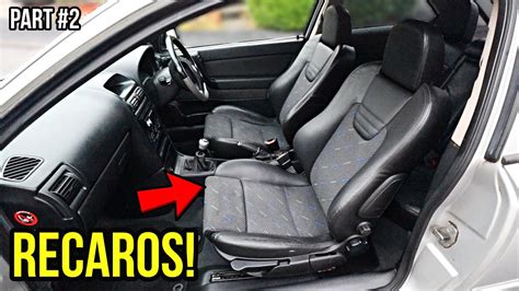 Astra Mk Gsi Recaro Seat Install Part Youtube