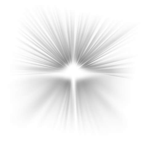 White Glowing Light Burst Explosion 30184077 Png