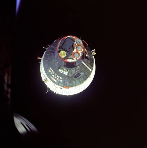 Space History Photo Gemini 6 And Gemini 7 Rendezvous Space