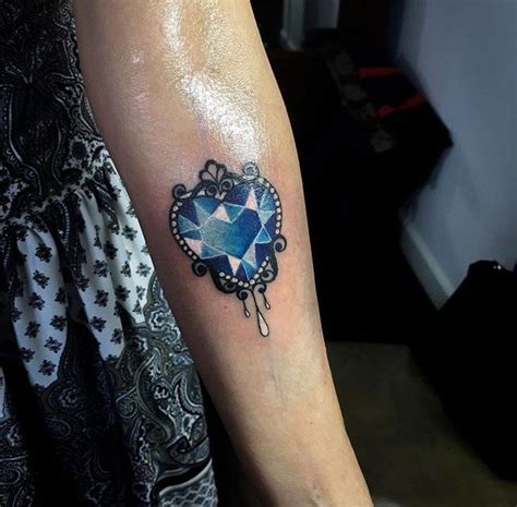 Crystal Heart Tattoo Heart Tattoo Designs Gem Tattoo Art Tattoo