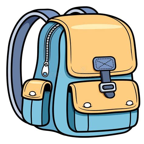 School Bag Stock Illustrations 77135 School Bag Stock Illustrations