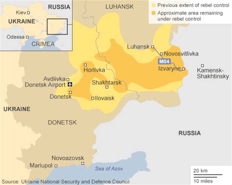 Ukraine Crisis Russia Pressed Over Fresh Fighting Bbc News