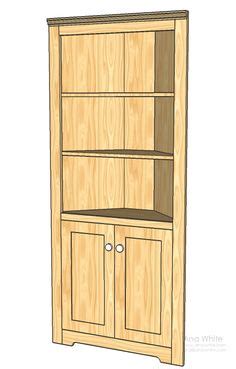 Woodworking plans for corner cabinet. Corner Cabinet Plans Free - WoodWorking Projects & Plans