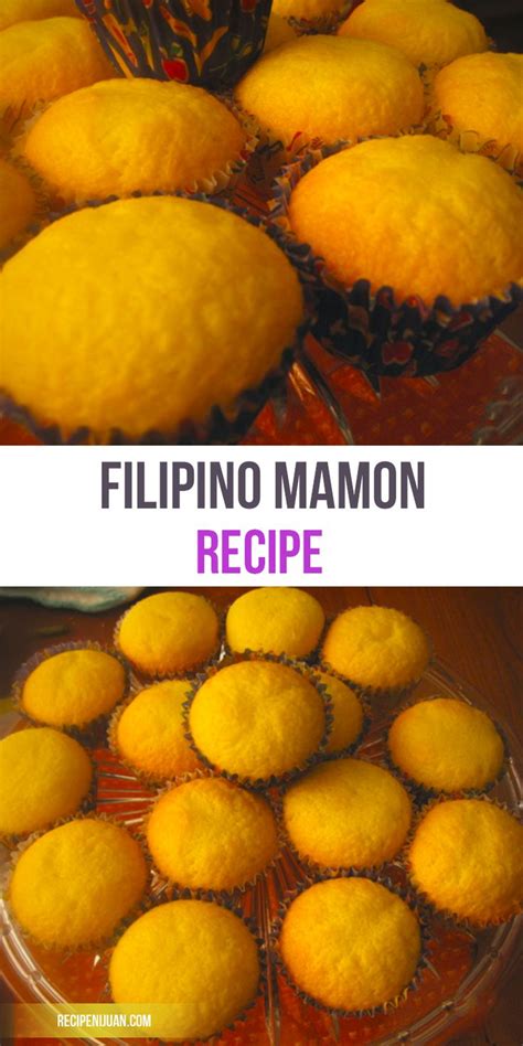 Mamon Recipe Special Recipe Mamon Recipe Food Recipes Mamon