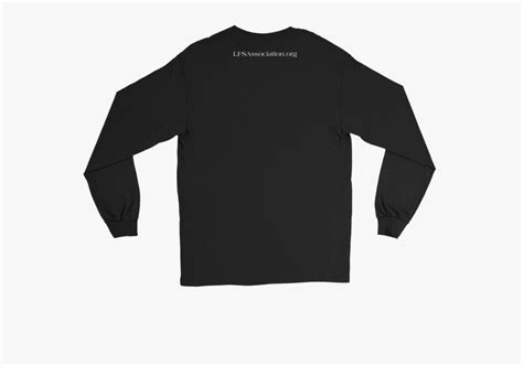 Black Long Sleeve T Shirt Mockup Hd Png Download Kindpng