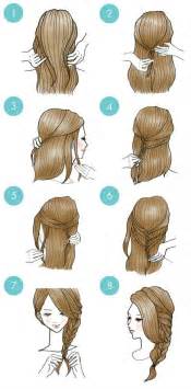 A timeless and feminine style, the french braid is a classic for a reason. 20 Easy And Cute Hairstyles That Can Be Done In Just A Few Minutes