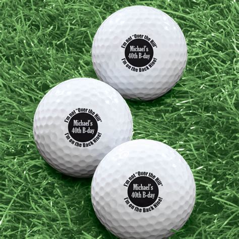 Personalized Golf Balls Entertainment And Leisure Walter Drake