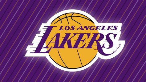 We have a massive amount of desktop and if you're looking for the best lakers images background then wallpapertag is the place to be. Lakers Logo In Yellow And White Striped Purple Background Basketball HD Sports Wallpapers | HD ...