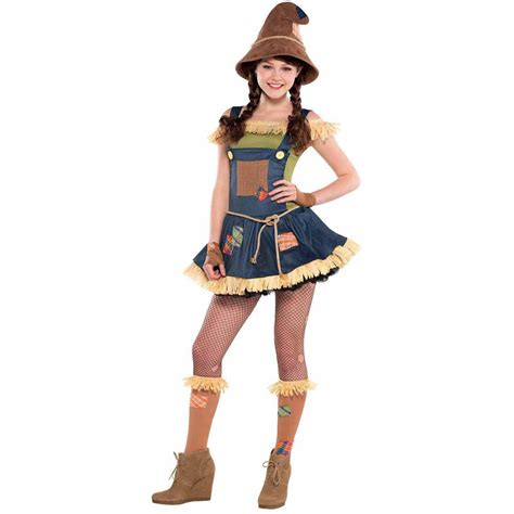 Sweet Scarecrow Teen Halloween Costume