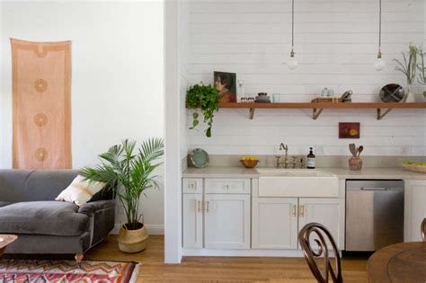 Nerland finding space for a tiny breakfast zone in the small victorian style kitchen. Modern Victorian Kitchen - Remodelista
