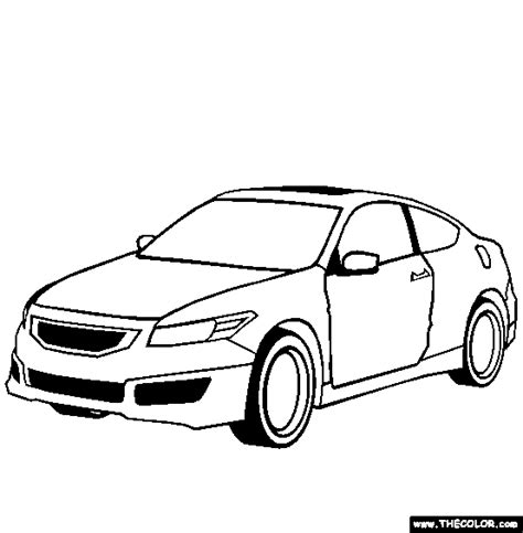 Honda Accord Line Art  Cliparts.co