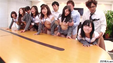 Zenra Subtitled Japanese Av Jav Huge Group Sex Office Free Nude Porn Photos