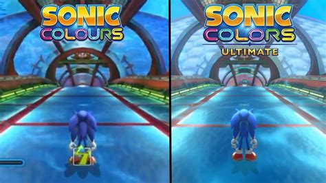 Sonic Colors Ultimate Comparison Youtube