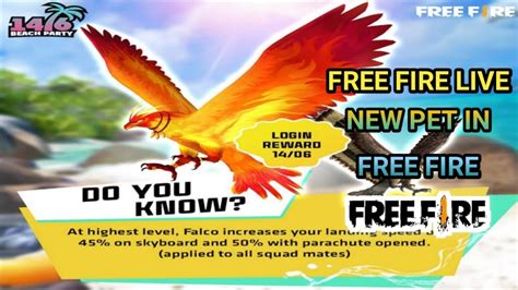 Each player in garena free fire can choose a pet to accompany him/her on the battlefield. FREE FIRE LIVE 🔥SK SABIR BOSS 🔥AAJJU BHAI🔥FALCO NEW PET IN ...
