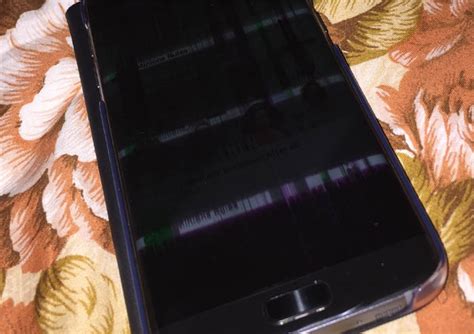 how to fix your samsung galaxy s7 edge whose screen turned black and unresponsive other screen