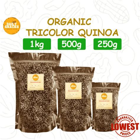 Organic Tricolor Quinoa Peru 250g 500g 1kg Lazada Ph