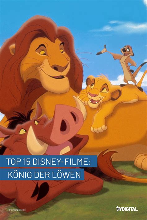 Humorist robert benchley learns about the animation process at walt disney studios while trying to find the great man himself to pitch him the idea of. Top 15 Disney-Filme: König der Löwen in 2020 | Disney ...