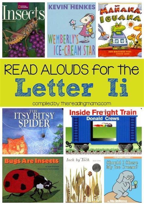 Read Alouds For The Letter I This Reading Mama Letter Activities