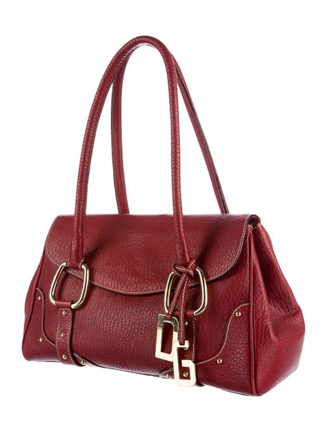 Dolce And Gabbana Leather Shoulder Bag Handbags Dag72463 The Realreal