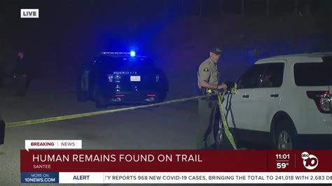 Human Remains Found On Trail Youtube