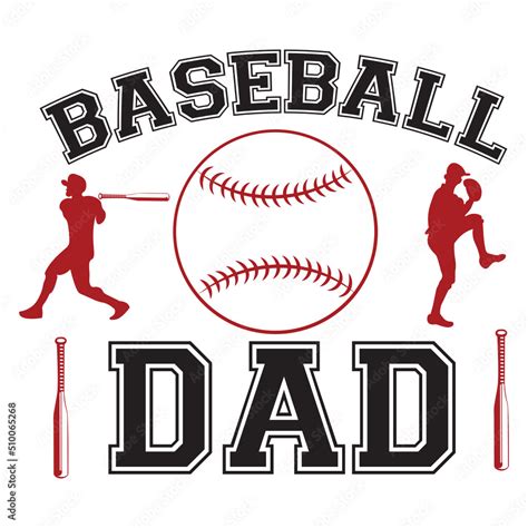 Baseball Dad Svg Baseball Svg Dad Baseball Svg Png Fathers Day Svg