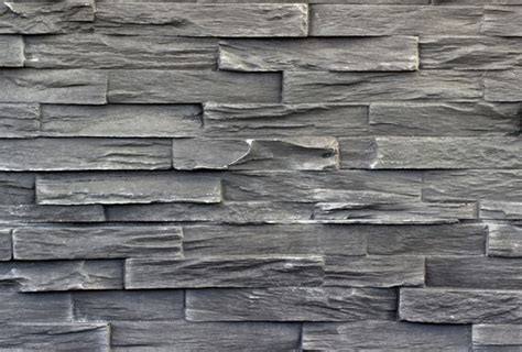 Dark Grey Brick Wallpaper Wall Mural