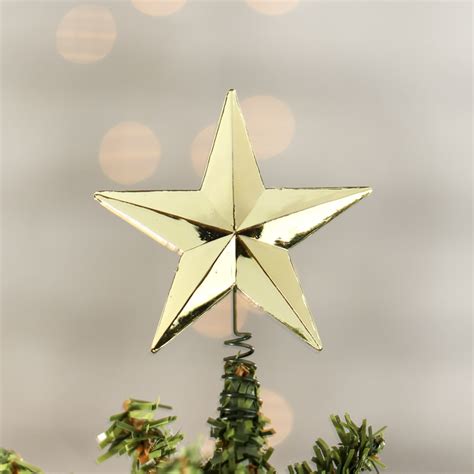 Miniature Metallic Gold Star Tree Topper Christmas Miniatures