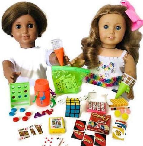Mini Game Night For American Girl Doll Accessories
