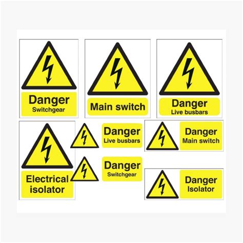 Electricity Safety Signs Electrical Warning Signs Safety Signs Uk