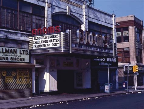 Shows three films a weekend celebrating black filmmakers and actors. Adams Theatre in Newark, NJ - Cinema Treasures