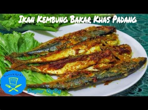 Rasanya daging ikan ini juga enak dinikmati. Ikan Kembung Bakar Khas Padang - YouTube